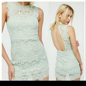 Nwt Free people Daydream lace dress Sz Small